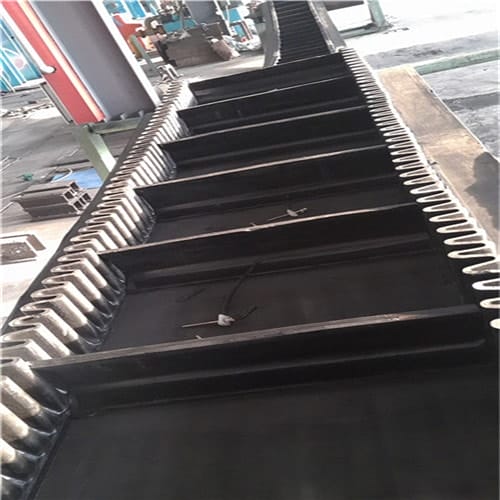 裙邊拉斗擋邊輸送帶-裙邊輸送帶廠家-6月新品
