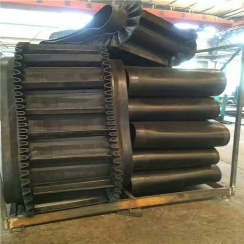 擋邊輸送帶廠家 大傾角輸送帶-四月新品
